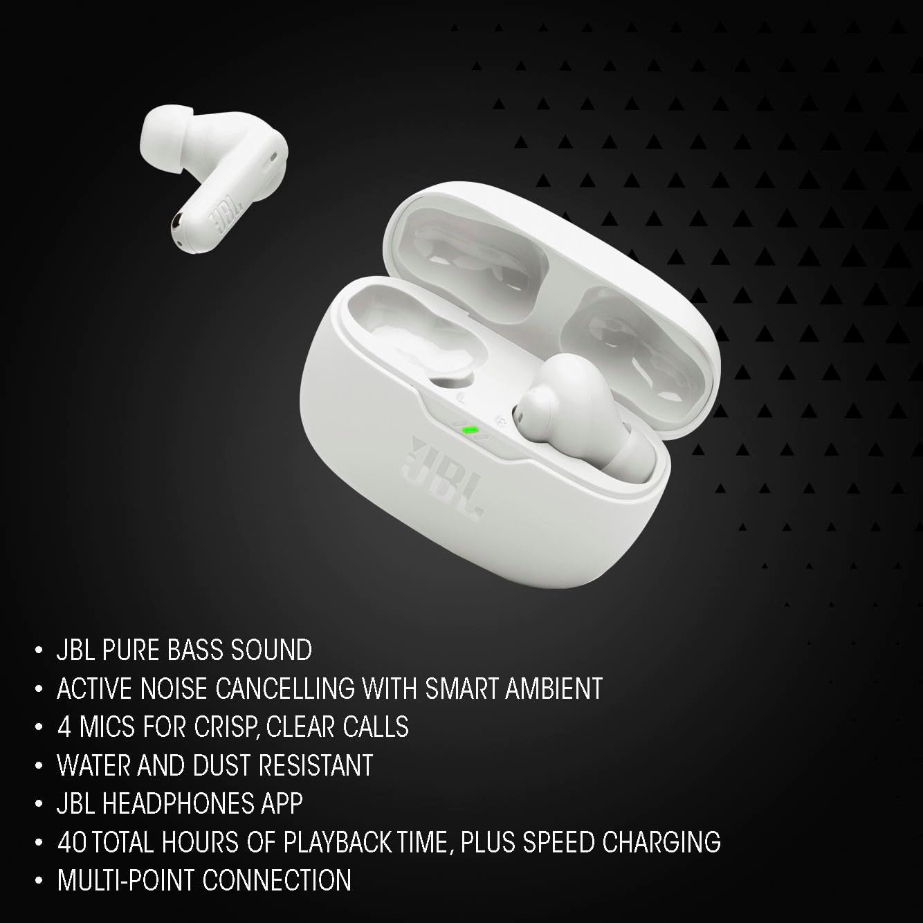 JBL Vibe Beam ANC Earbuds
