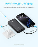 Anker Zolo Power Bank 22.5W Max, USB-C In and Out Fast Charging