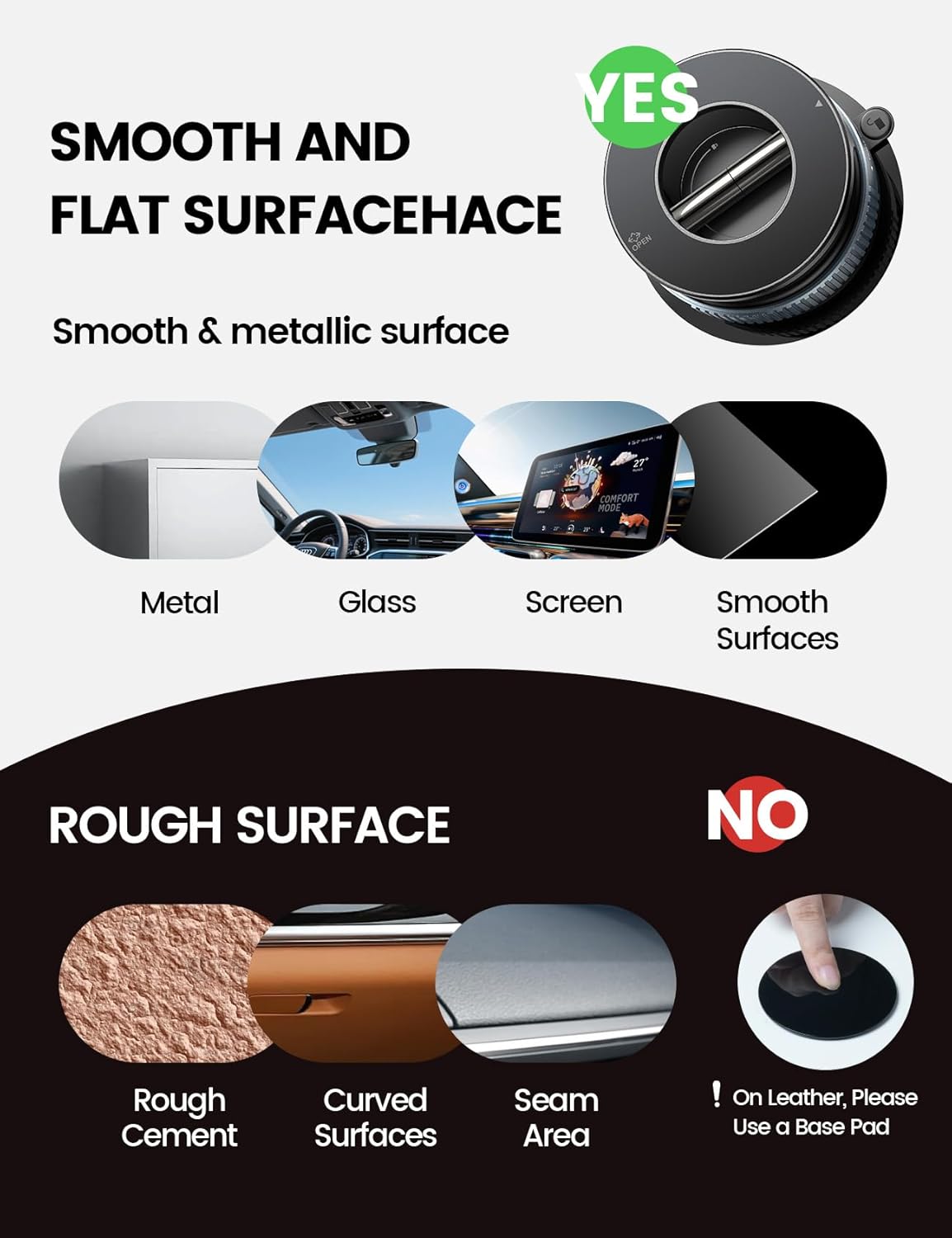 Premium Strong Suction Car Holder