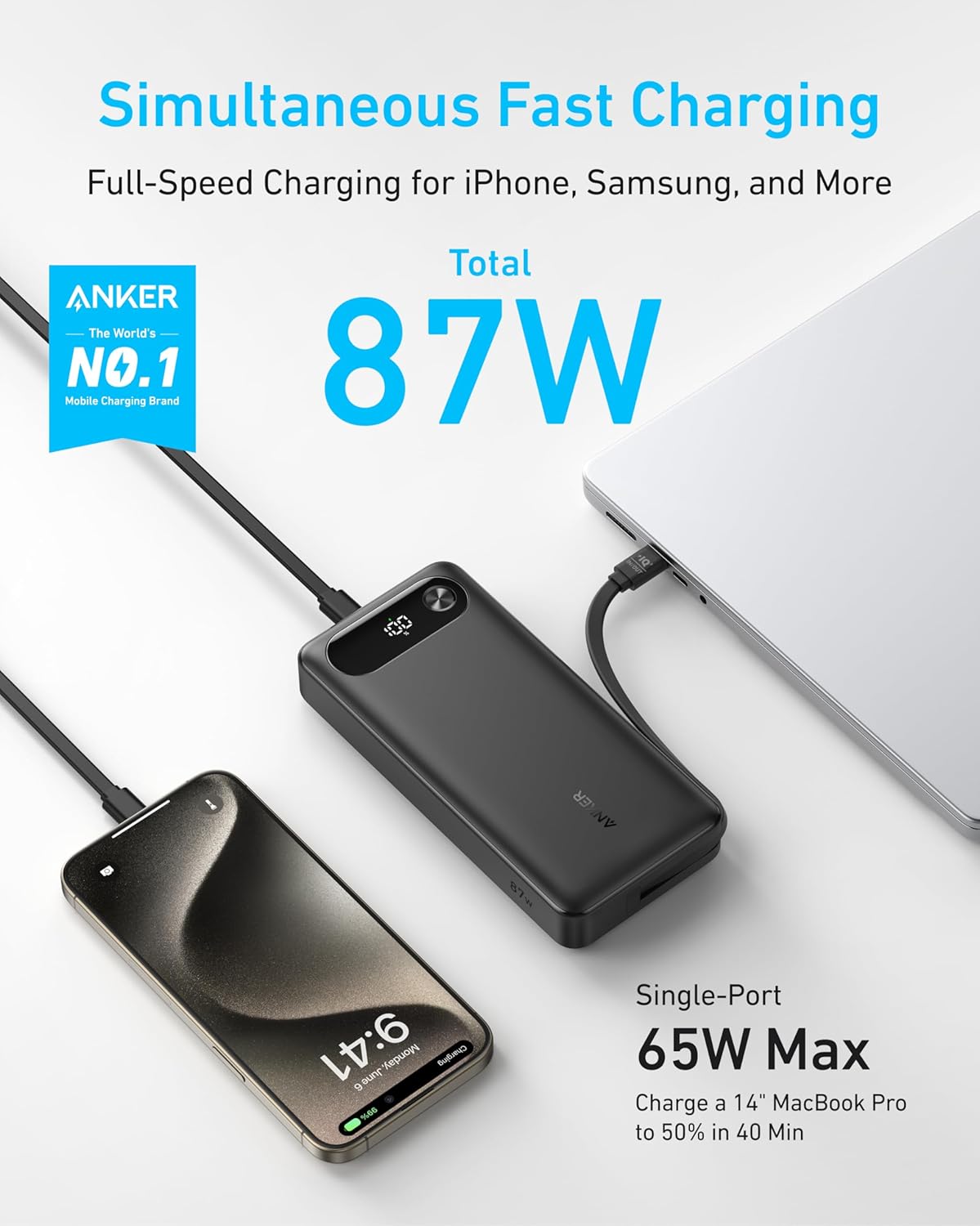 Anker 87W USB-C Power Bank