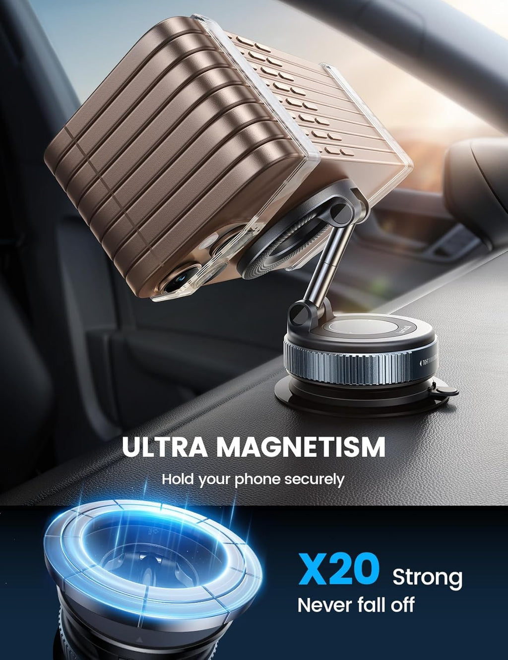 Premium Strong Suction Car Holder