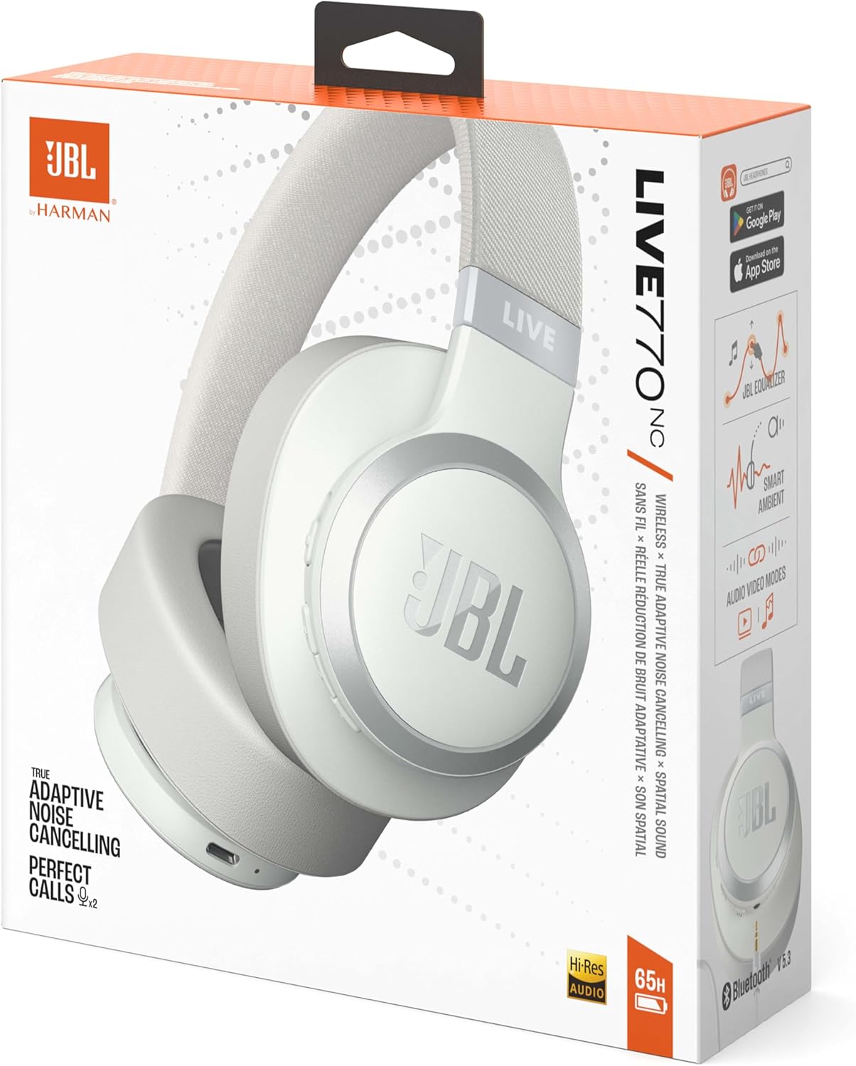 JBL LIVE 770NC Noise Cancelling Headphones