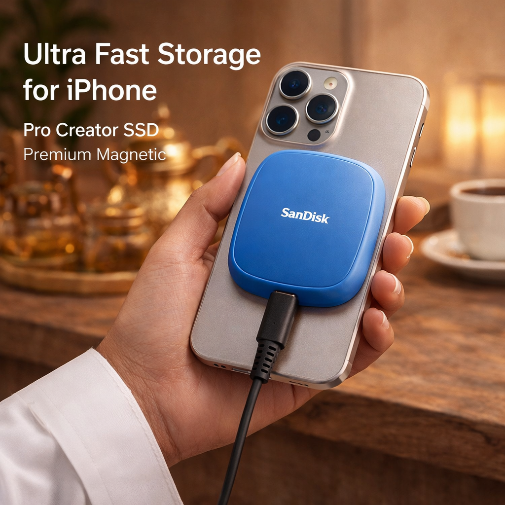 SanDisk Phone Storage SSD - تخزين الهاتف SSD