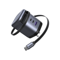UGREEN 100W Charger with Retractable USB-C Cable
