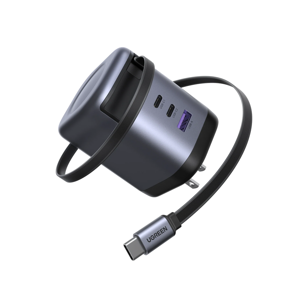 UGREEN 100W Charger with Retractable USB-C Cable