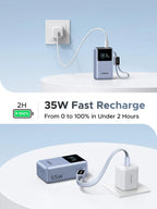 UGREEN Nexode Pro Power Bank 10000mAh 45W with Built-in Cable